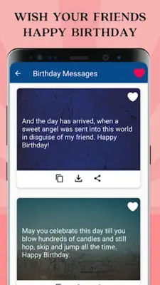 Friendship Quotes & Messages android App screenshot 3