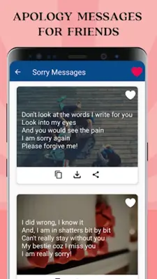 Friendship Quotes & Messages android App screenshot 4